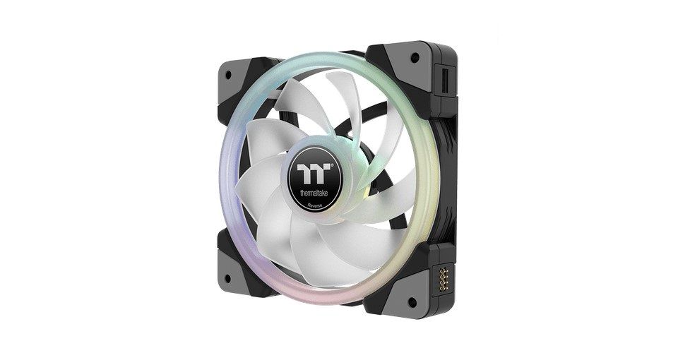 Thermaltake SWAFAN EX14 RGB Magnetic Quick Connect PWM Cooling 3-Fan Pack (Up to 2000RPM) - Black Feature 2