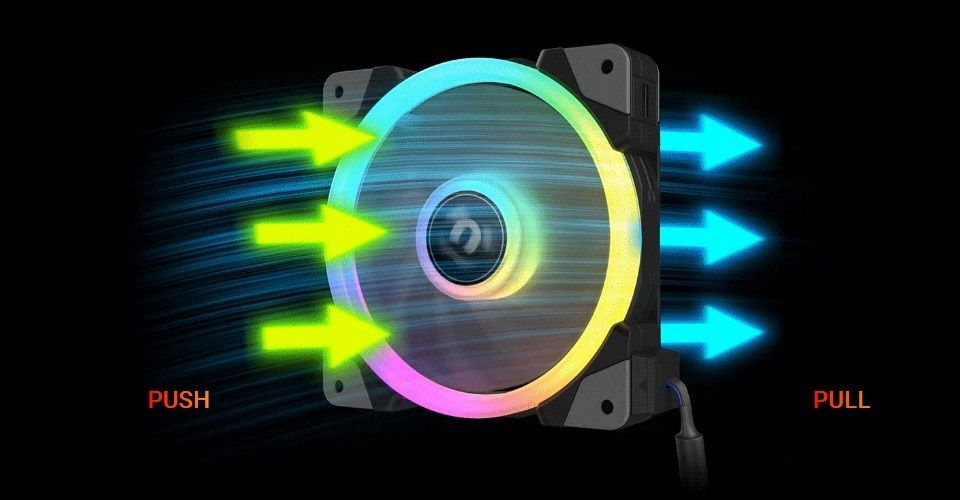 Thermaltake SWAFAN EX14 RGB Magnetic Quick Connect PWM Cooling 3-Fan Pack (Up to 2000RPM) - Black Feature 3