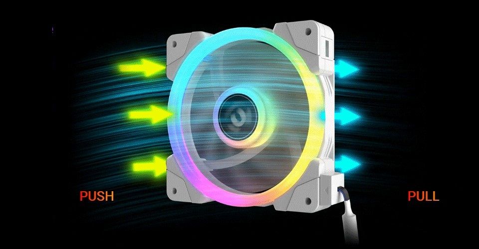 Thermaltake SWAFAN EX12 RGB Magnetic Quick Connect PWM Cooling 3-Fan Pack (Up to 2000RPM) - White Feature 3