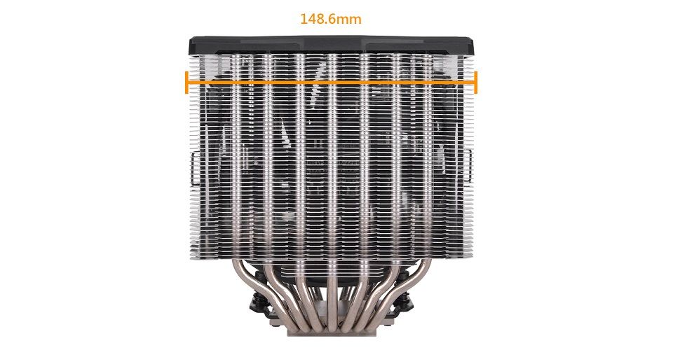 Thermaltake TOUGHAIR 710 CPU Cooler (LGA 1700 Compatible) - Grey Feature 3