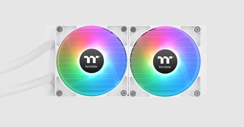 Thermaltake TH240 V2 ARGB Sync Edition AIO Liquid CPU Cooler - Snow White Feature 2