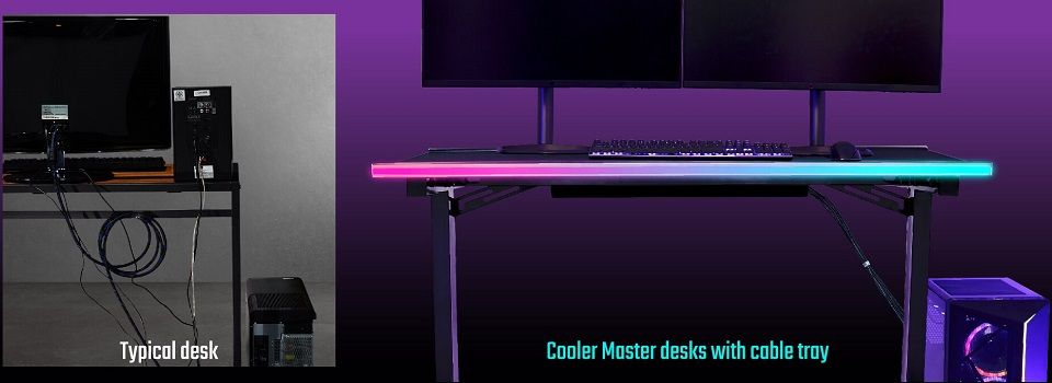 Cooler Master GD120 ARGB Gaming Desk Feature 3