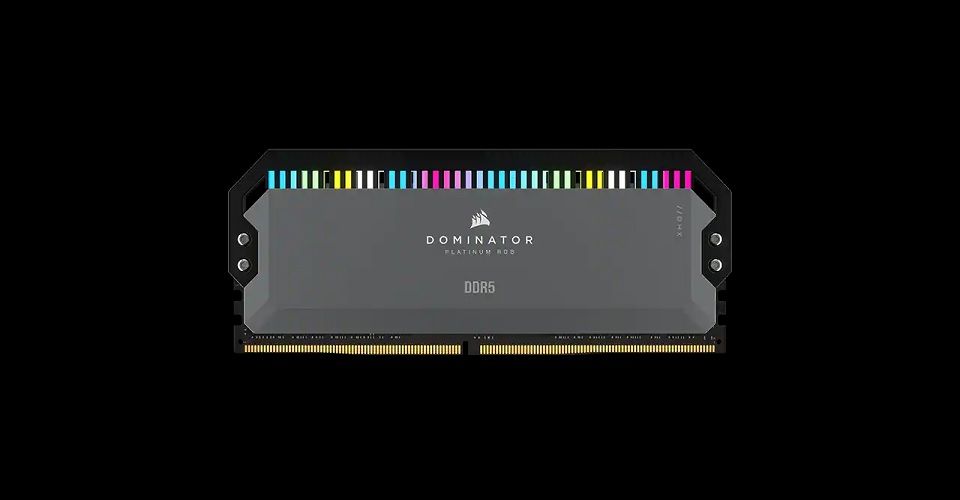 Corsair Dominator Platinum RGB 32GB (2x16GB) DDR5 DRAM 6000MT/s CL30 AMD EXPO Memory Kit - Cool Grey Feature 4