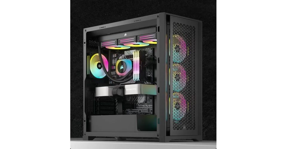 Corsair iCUE Link QX140 RGB 140mm Fan Expansion Kit - Black Feature 4