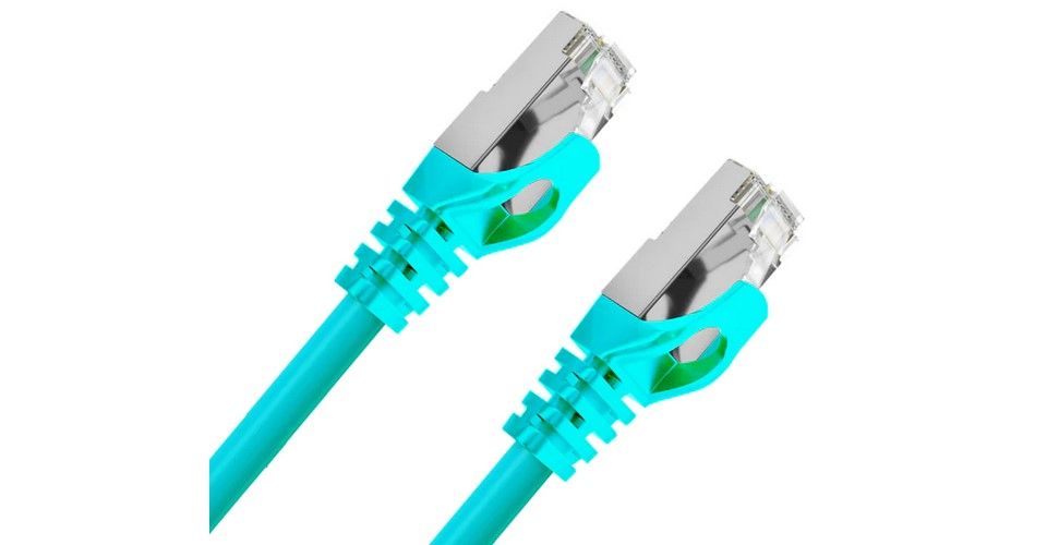 Cruxtec RS7-005-YE 0.5m CAT7 10GbE SF/FTP Triple Shielding Ethernet Cable - Green Feature 4