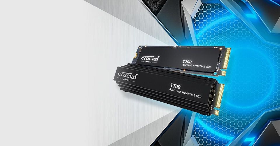 Crucial T700 1TB M.2 2280 NVMe PCIe 5.0 Solid State Drive without Heatsink Feature 5