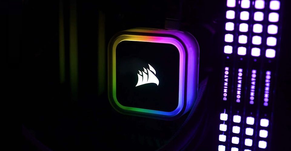 Corsair iCUE H150i RGB Elite 360mm AIO CPU Cooler - White Feature 1