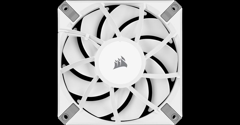 Corsair iCUE H150i RGB Elite 360mm AIO CPU Cooler - White Feature 3