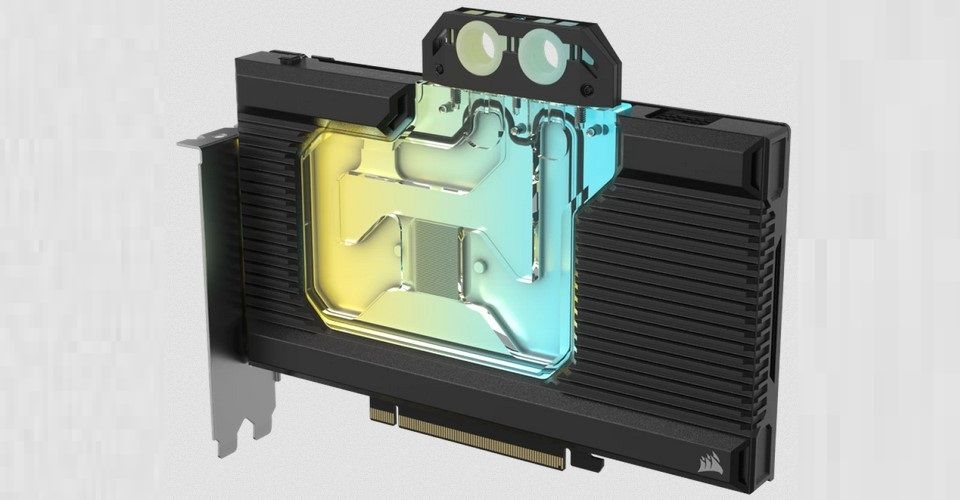 Corsair Hydro X Series XG7 RGB 40-Series 4090 Strix/TUF GPU Water Block - Black Feature 2