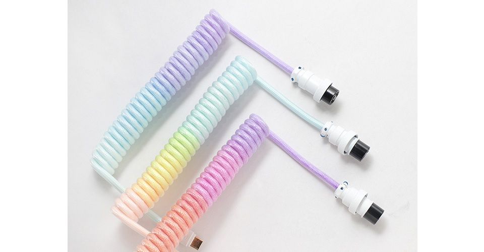 Ducky Coiled Cable - Afterglow Edition Feature 4