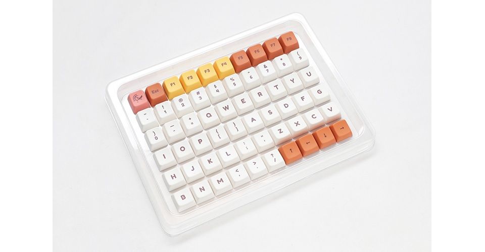 Ducky MDA Profile PBT Dye-Sub Daisy Keycap Set - 132 Keys Feature 2