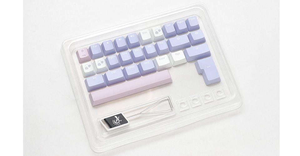 Ducky OEM Cherry Profile PBT Seamless Double-Shot Macaron Keycap Set - 132 Keys Feature 4