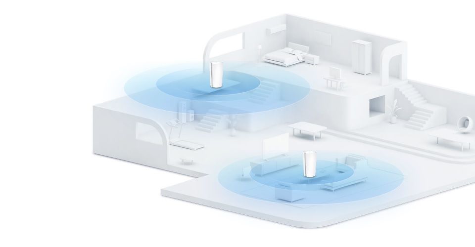 TP-Link Deco XE200 Tri-Band Whole Home Mesh Wi-Fi 6E System - 2 Pack Feature 4