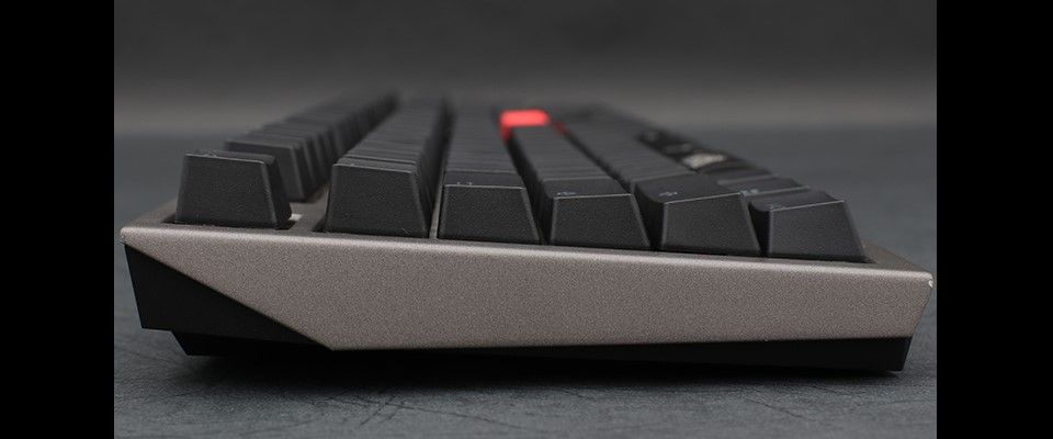 Ducky Shine 7 Grey RGB Cherry Black Mechanical Keyboard - Gunmetal Grey Feature 1