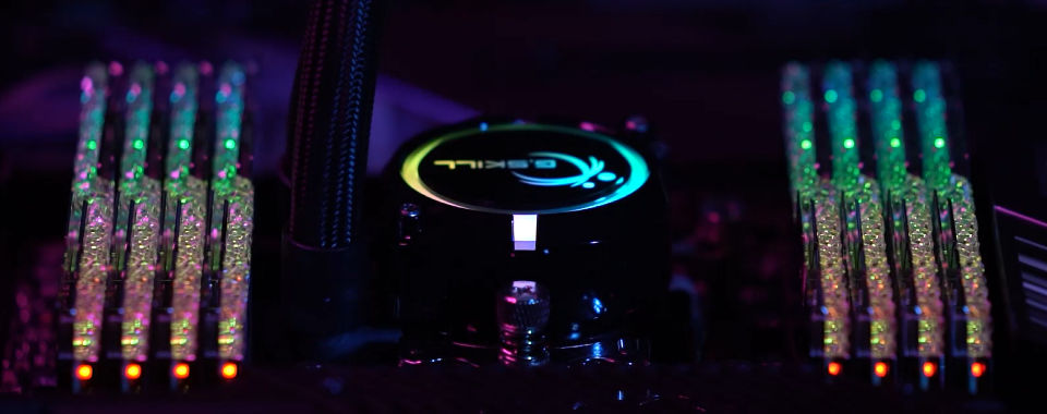 Kit RAM G.SKILL TridentZ Royal RGB 64 Go (4x16) DDR4 3600 MHz CL14 – Occasion Testé