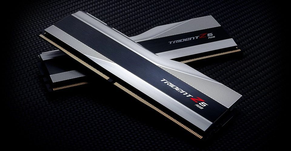 G.Skill Trident Z5 RGB 64GB (2x32GB) 6400MHz CL32 DDR5 Memory Feature 3