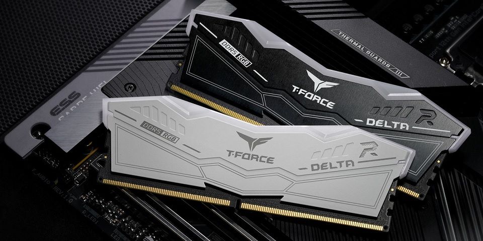 TeamGroup T-FORCE DELTA RGB DDR5 16GBx2 6400 CL32 Desktop Memory - White Feature 2