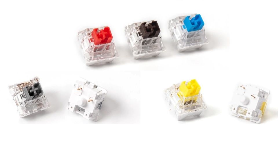 Keychron K Pro Banana Switch Set - 110 Pieces Feature 3