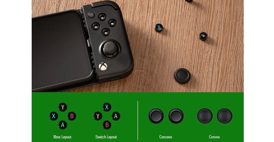 GameSir X2 Pro-Xbox Android Designed for Mobile Gaming Controller - Midnight Black Feature 5