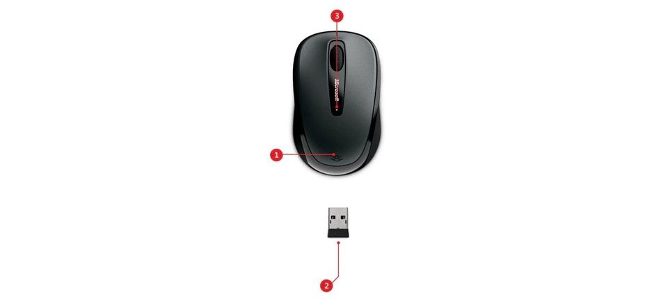 ms wireless mobile mouse 3500