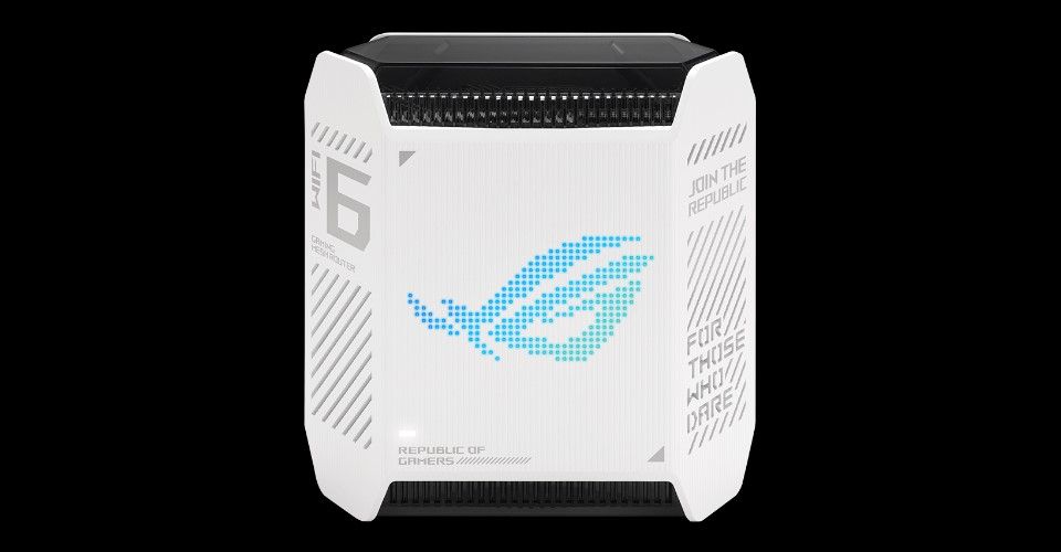 ASUS Rapture GT6 Gaming Mesh System 2 Pack - Moonlight White Feature 1