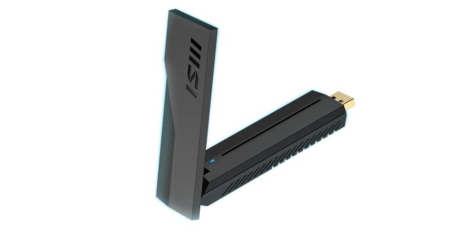 MSI GUBE65 BE6500 WiFi 7 USB Adaptor Feature 3
