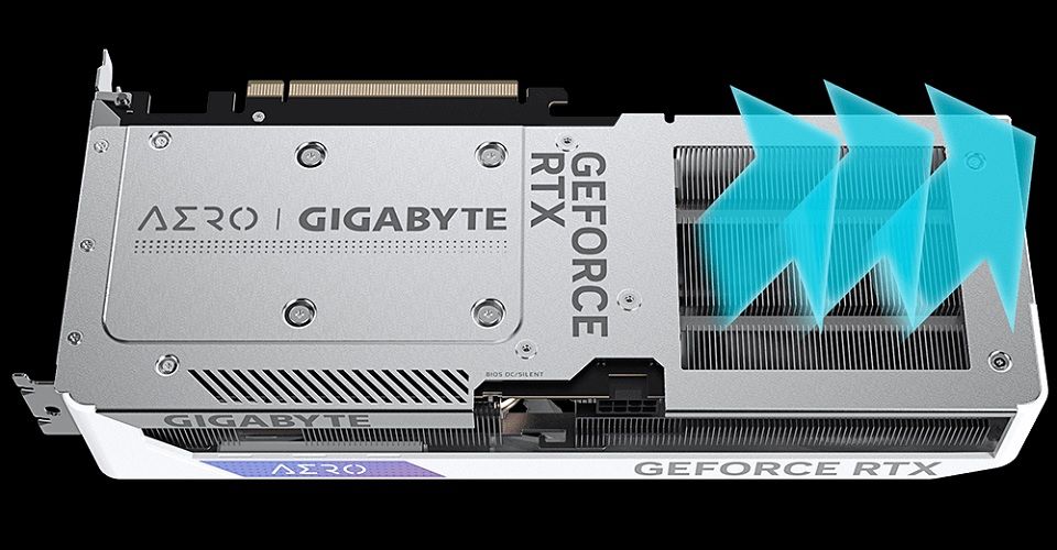 Gigabyte GeForce RTX 4060 Ti AERO OC 16GB GV-N406TAERO OC-16GD