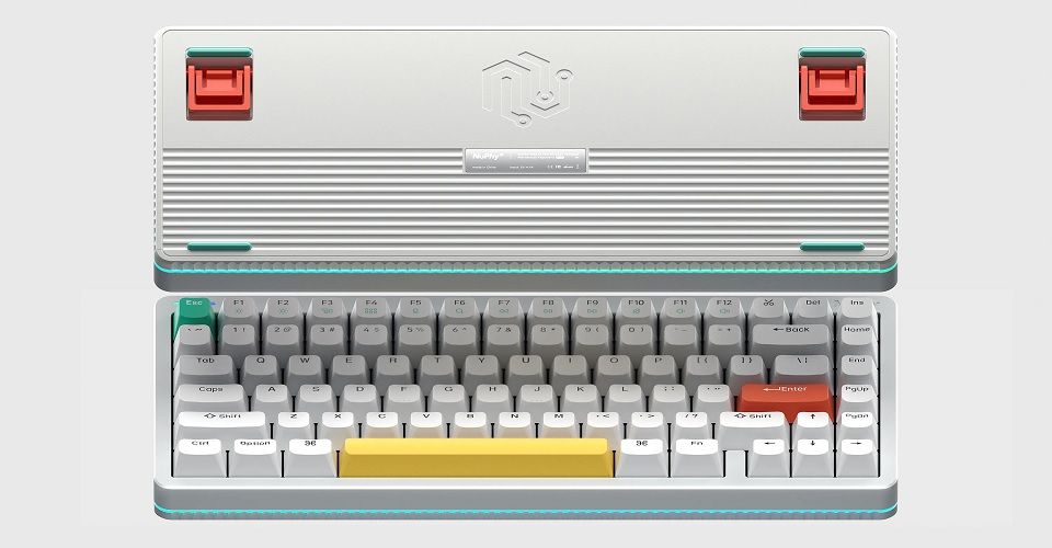 キーボード Nuphy Halo 75 baby kangaroo nuphy halo75 ionic white baby kangaroo Nuphy Halo75 V2: 75