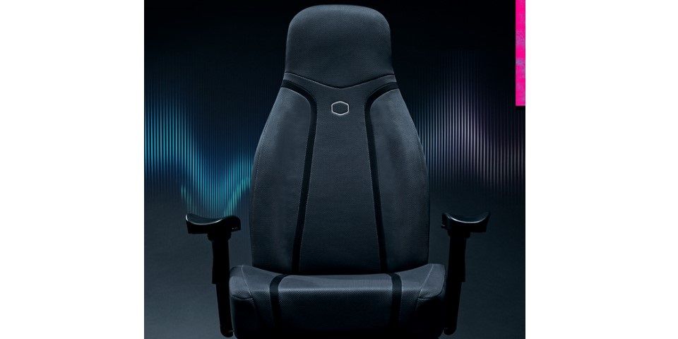 Cooler Master Synk X Cross-Platform Immersive Haptic Gaming Chair - Ultra Black Feature 1