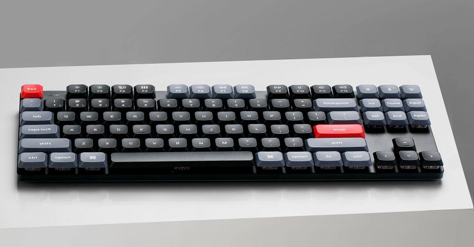 Keychron K1 Pro Low Profile Gateron Red Switch RGB Backlight Hot-Swappable Wireless Custom Mechanical Keyboard Feature 4