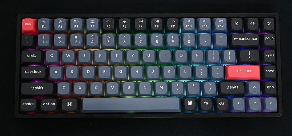 Keychron K2 Pro 75% QMK/VIA Wireless Keyboard RGB Aluminium Frame Keychron K Pro Red Switch Mechanical Keyboard Feature 7