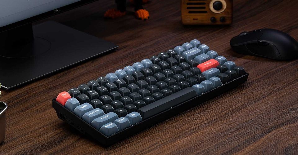 Keychron K2 Pro 75% QMK/VIA Wireless Keyboard RGB Aluminium Frame Keychron K Pro Blue Switch Mechanical Keyboard Feature 1