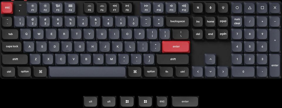 Keychron K5 Pro Low-Profile QMK/VIA Wireless Hot-Swap Gateron Brown Switch Custom Mechanical Keyboard Feature 2