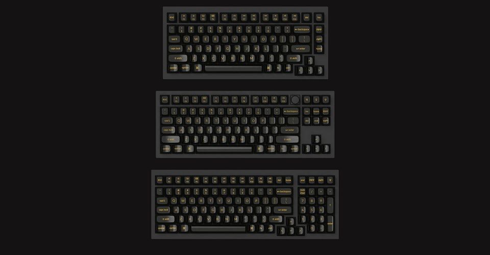 Keychron OSA 137 Keys Full Set Keycap Set - Black Transparent Feature 3