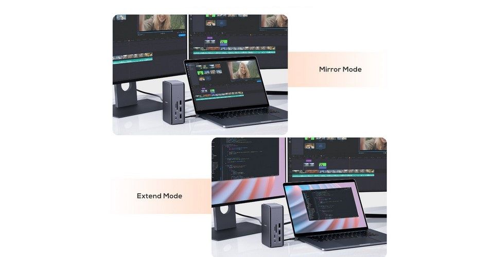 Mbeat 14-in-1 USB4 Docking Station Feature 3