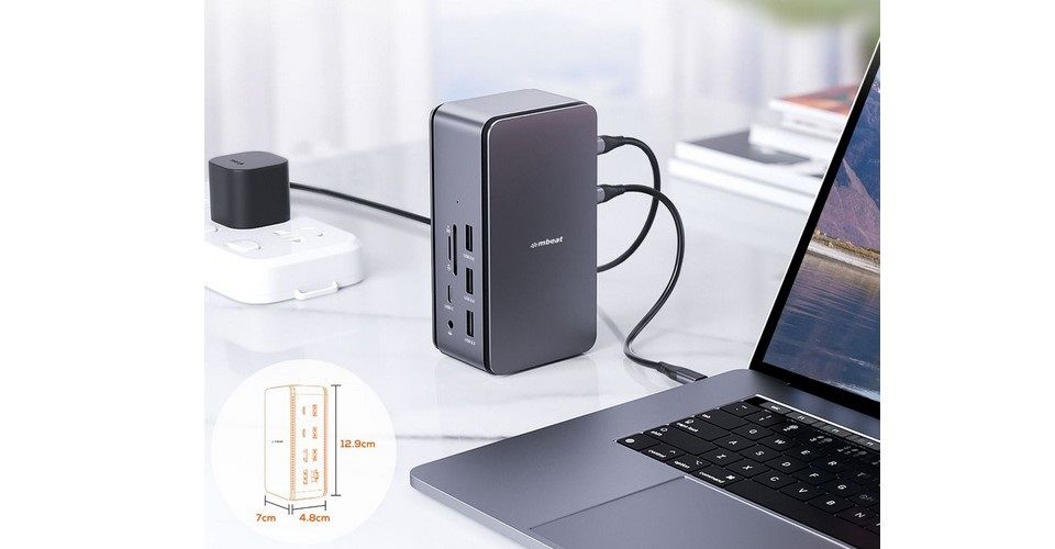 Mbeat 14-in-1 USB4 Docking Station Feature 5