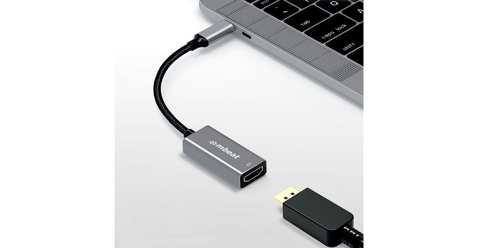 mbeat Elite ToughLink USB-C to HDMI Adapter - Space Grey Feature 1