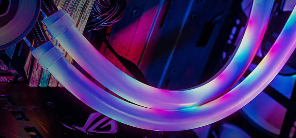 Cooler Master Addressable RGB LED A1 Tube Sleeve - White Feature 3