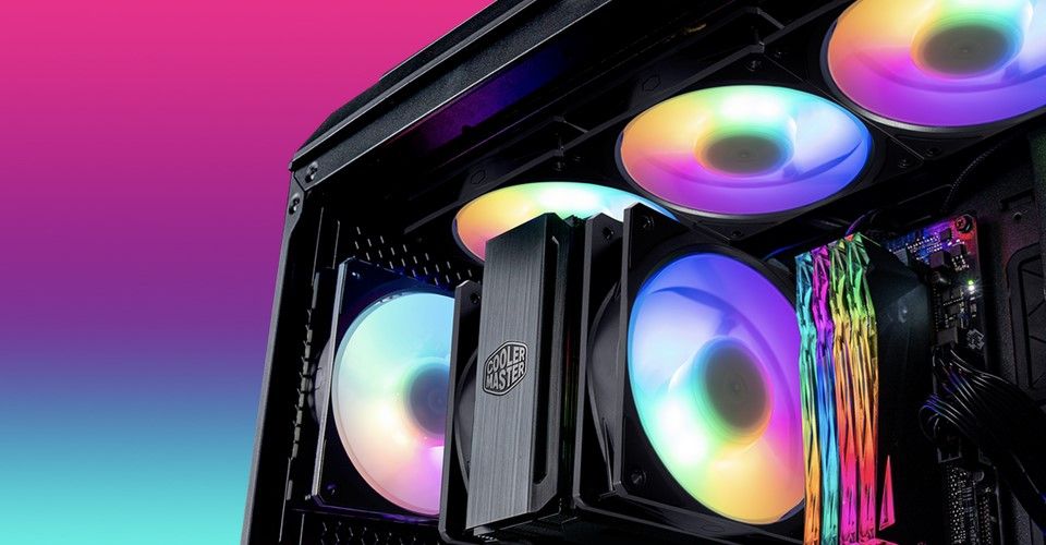 Cooler Master Mobius 120 ARGB Case Fan - Black Feature 1