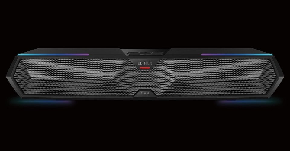 Edifier MG300 Bluetooth USB Powered Soundbar with RGB Lighting - Black Feature 1