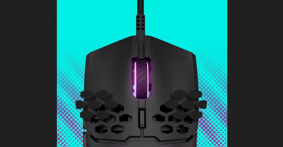 Cooler Master MasterMouse MM712 RGB Wireless Gaming Mouse - Black Feature 1
