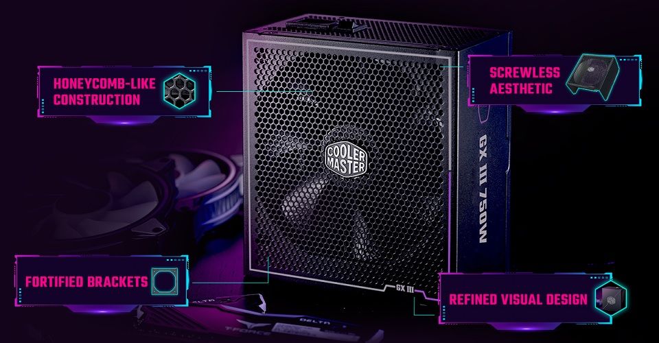 Cooler Master GX III 750W Gold ATX3.0 PSU Feature 1