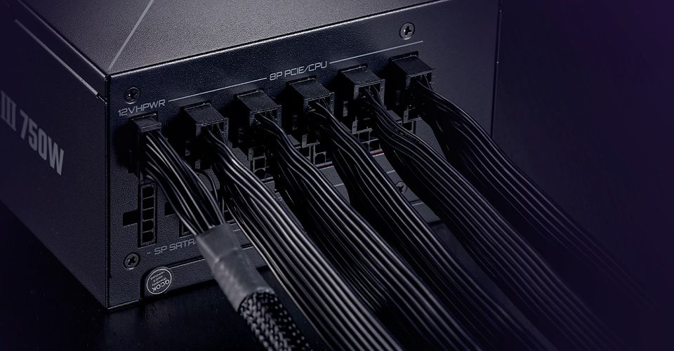 Cooler Master GX III 750W Gold ATX3.0 PSU Feature 6