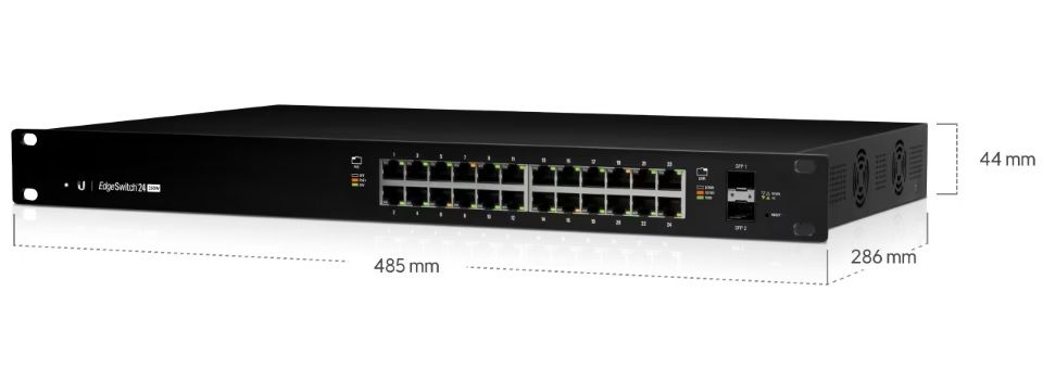 Ubiquiti EdgeSwitch 24-Port Managed PoE+ Gigabit/SFP Switch Feature 3