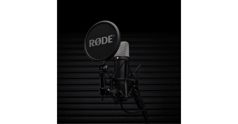 Rode NT1 5th Generation Studio Condenser Microphone - Black and Silver Feature 1