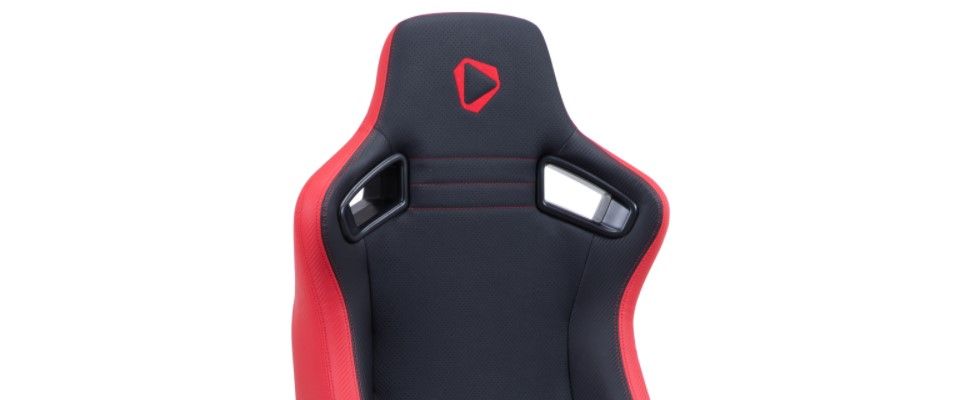 ONEX EV12 Evolution Edition Gaming Chair - Black/Red Feature 1