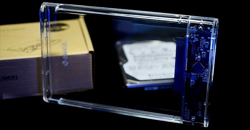 Orico 2.5-inch Transparent Type-C Hard Drive Enclosure Feature 2