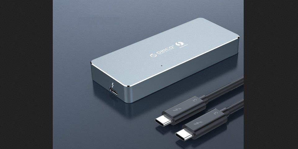 Orico Thunderbolt 3 NVMe M.2 SSD Enclosure - Grey Feature 4