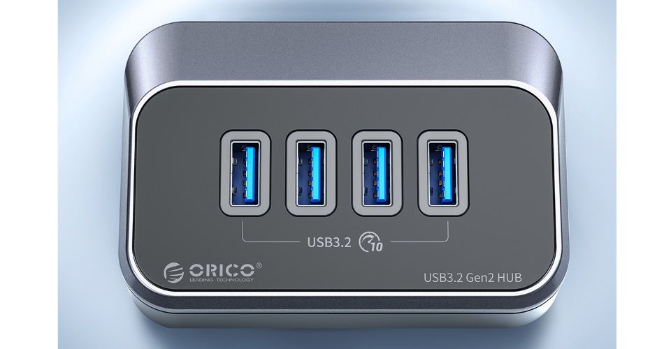 Orico 4-Port USB3.2 10Gbps Hub - Black Feature 4