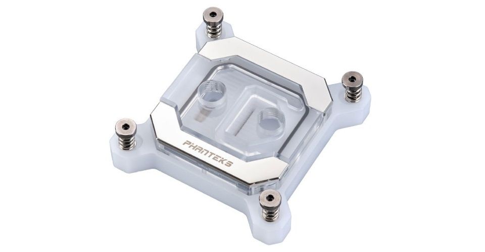 Phanteks Glacier C370I Intel CPU Water Block - Black Feature 3